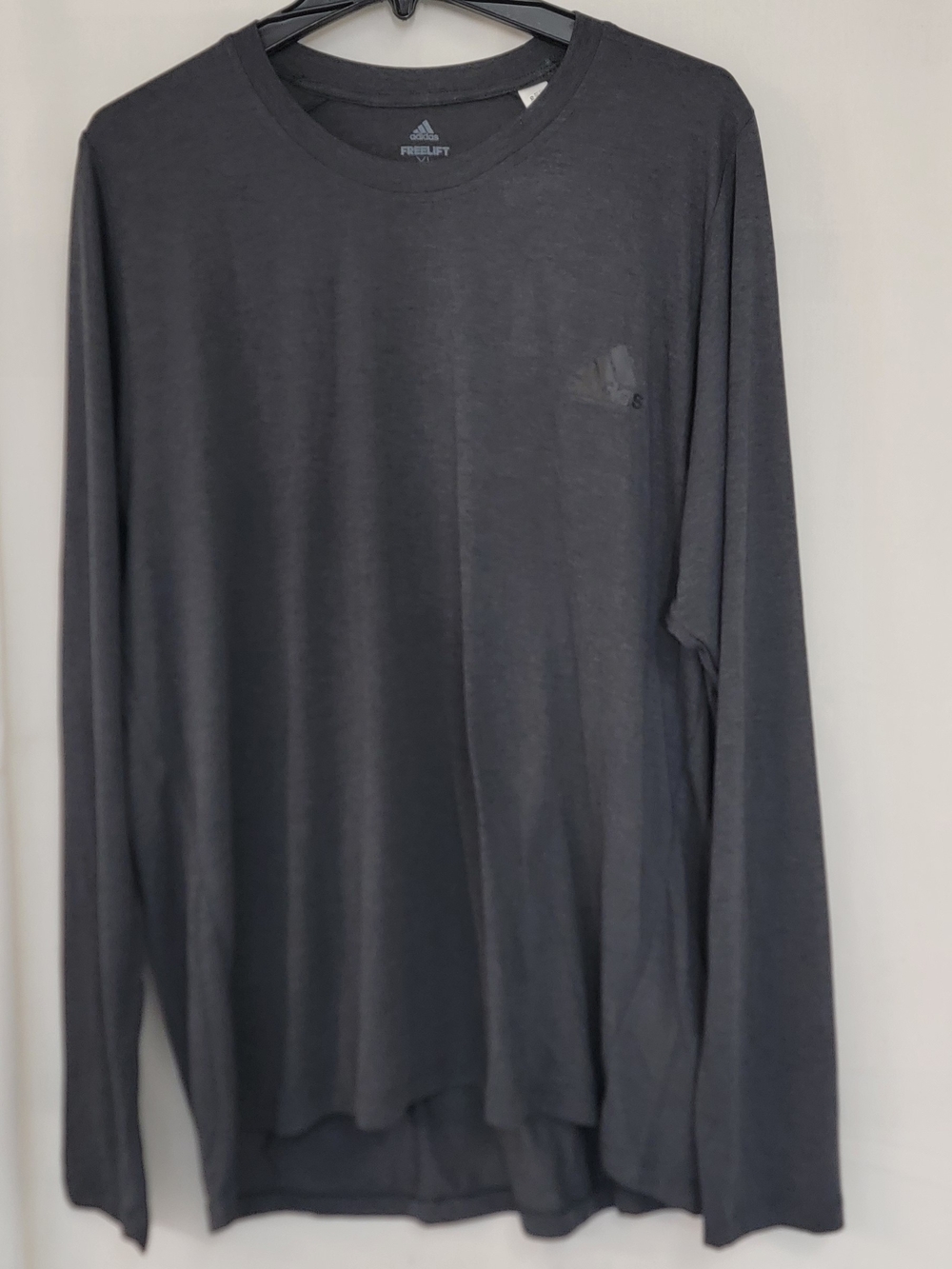adidas Men's Long-Sleeve Crew Top - Black